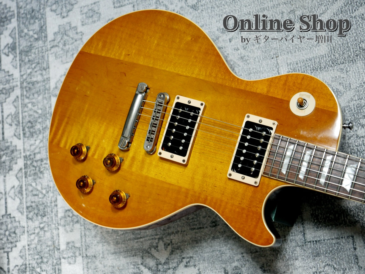 USED 2016 Gibson Custom Shop JAPAN LIMITED 1958 Les Paul Reissue "3pc Top" VOS Hudson Burst
