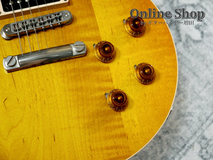 USED 2016 Gibson Custom Shop JAPAN LIMITED 1958 Les Paul Reissue "3pc Top" VOS Hudson Burst