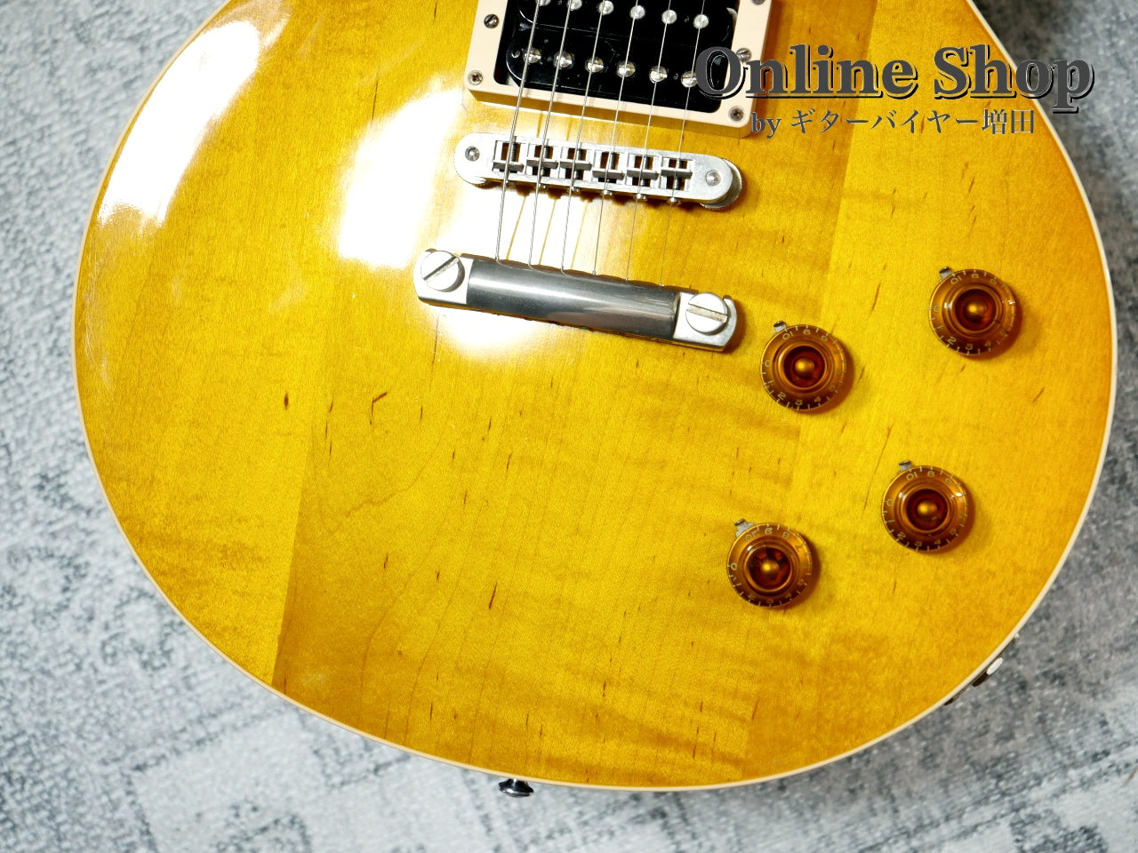 USED 2016 Gibson Custom Shop JAPAN LIMITED 1958 Les Paul Reissue "3pc Top" VOS Hudson Burst