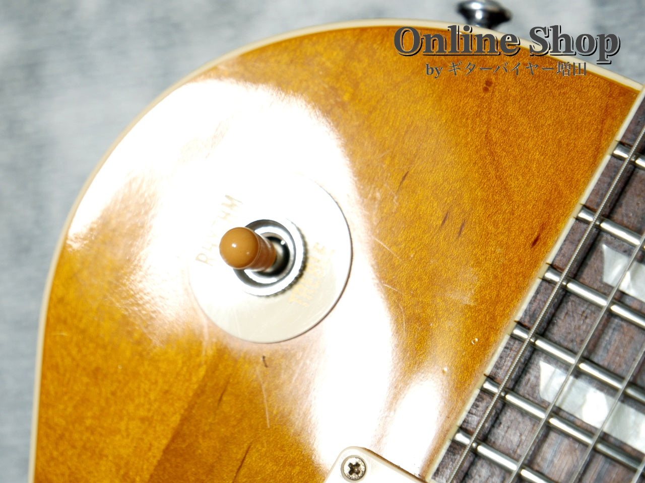 USED 2016 Gibson Custom Shop JAPAN LIMITED 1958 Les Paul Reissue "3pc Top" VOS Hudson Burst