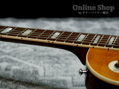 USED 2016 Gibson Custom Shop JAPAN LIMITED 1958 Les Paul Reissue "3pc Top" VOS Hudson Burst