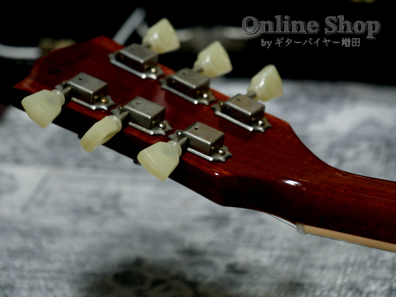 USED 2016 Gibson Custom Shop JAPAN LIMITED 1958 Les Paul Reissue "3pc Top" VOS Hudson Burst