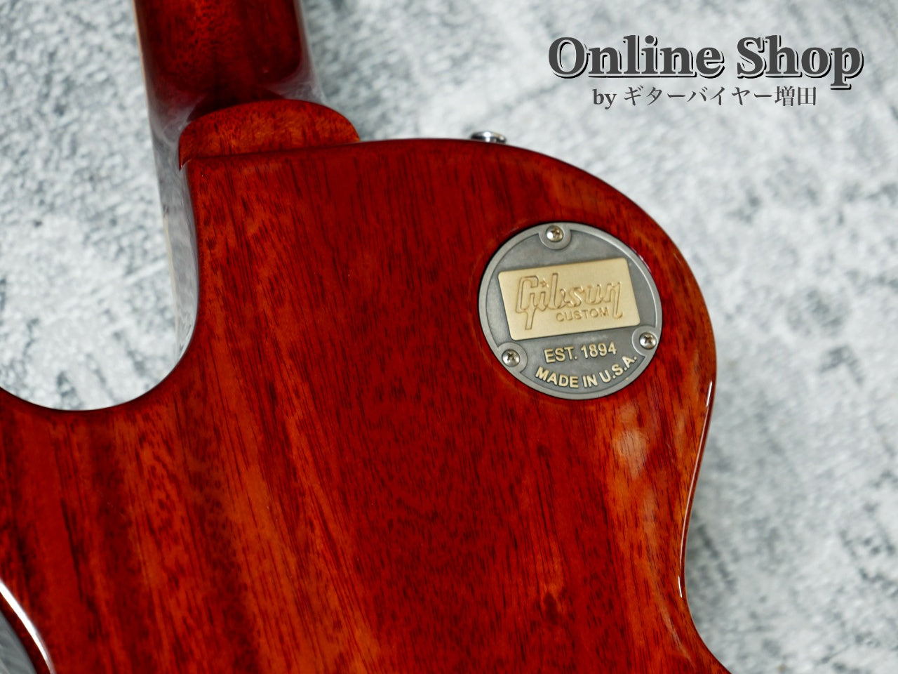 USED 2016 Gibson Custom Shop JAPAN LIMITED 1958 Les Paul Reissue "3pc Top" VOS Hudson Burst