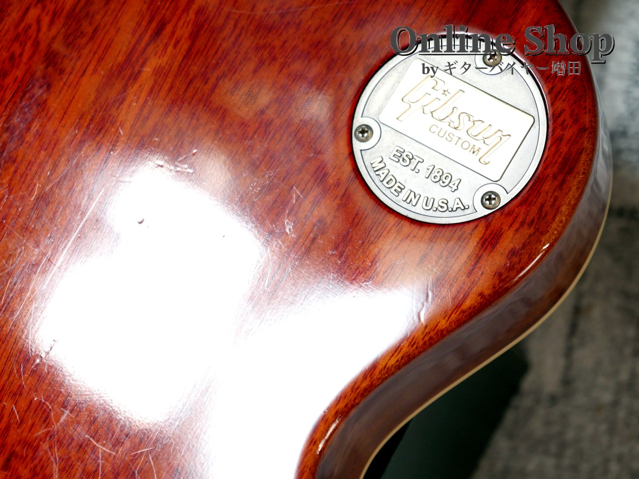 USED 2016 Gibson Custom Shop JAPAN LIMITED 1958 Les Paul Reissue "3pc Top" VOS Hudson Burst