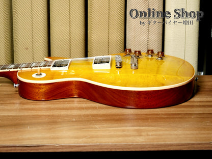 USED 2016 Gibson Custom Shop JAPAN LIMITED 1958 Les Paul Reissue "3pc Top" VOS Hudson Burst
