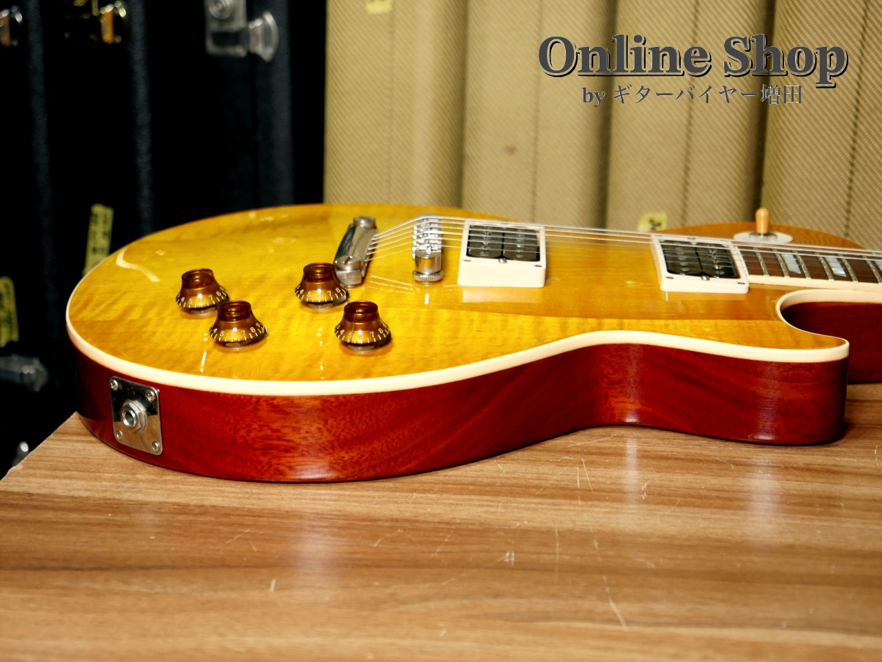 USED 2016 Gibson Custom Shop JAPAN LIMITED 1958 Les Paul Reissue "3pc Top" VOS Hudson Burst
