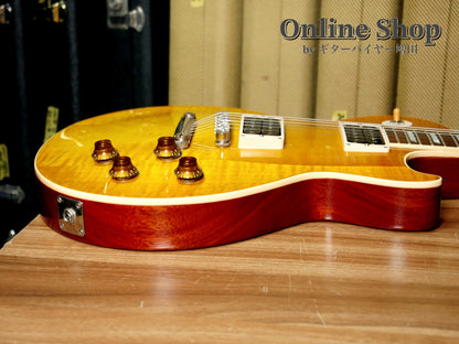 USED 2016 Gibson Custom Shop JAPAN LIMITED 1958 Les Paul Reissue "3pc Top" VOS Hudson Burst