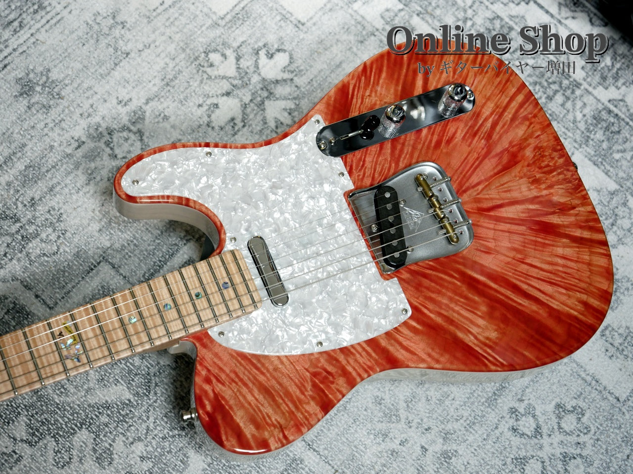 USED 2021 Fender Custom Shop MBS "Kyle McMillin" IKEBE 45th Anniversary Custom Telecaster NOS Trans Pink / White Blonde Back