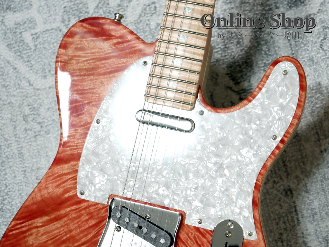 USED 2021 Fender Custom Shop MBS "Kyle McMillin" IKEBE 45th Anniversary Custom Telecaster NOS Trans Pink / White Blonde Back