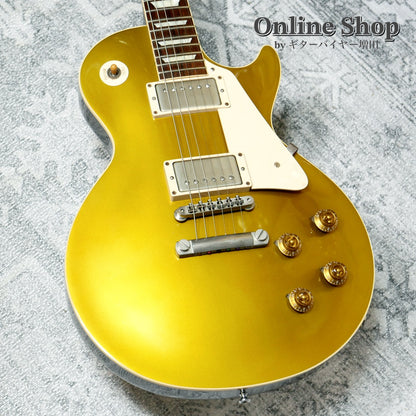 USED 2014 Gibson Custom Shop Historic Collection 1957 Les Paul Goldtop Reissue VOS Antique Gold / Dark Back