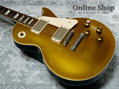 USED 2014 Gibson Custom Shop Historic Collection 1957 Les Paul Goldtop Reissue VOS Antique Gold / Dark Back