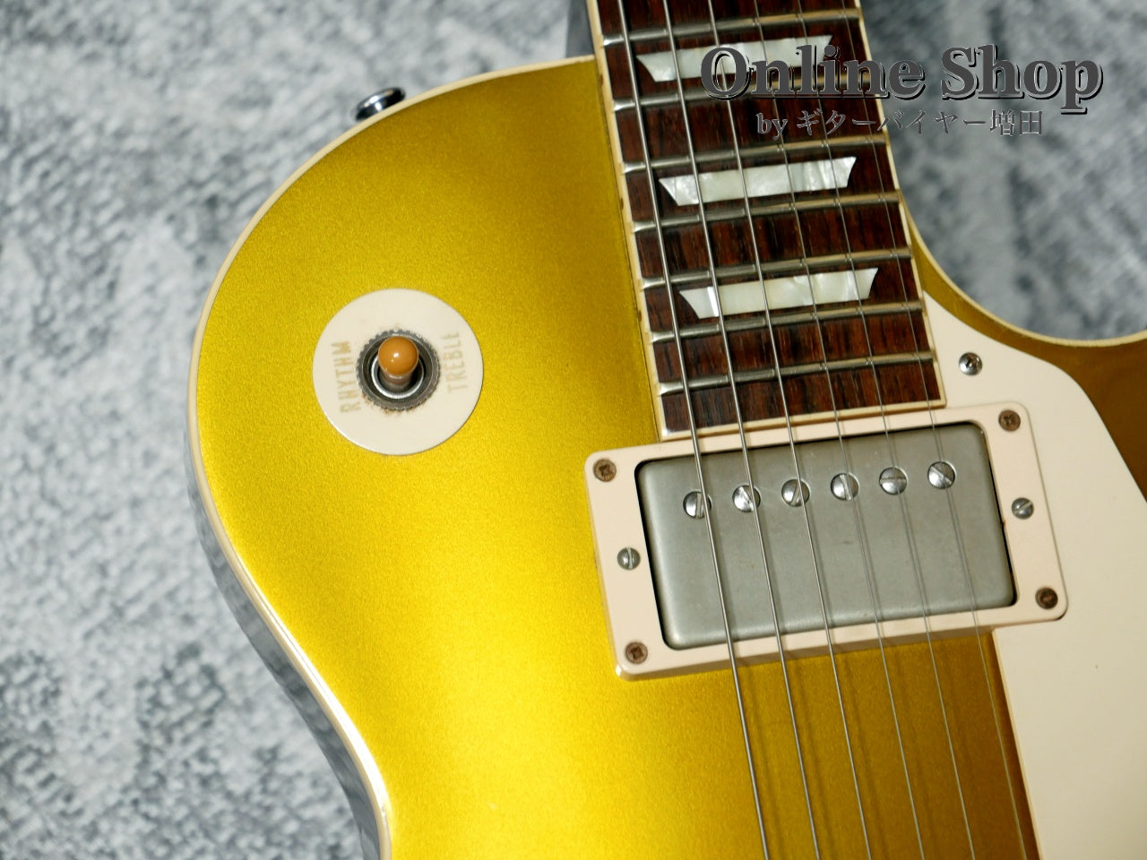 USED 2014 Gibson Custom Shop Historic Collection 1957 Les Paul Goldtop Reissue VOS Antique Gold / Dark Back