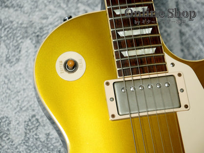 USED 2014 Gibson Custom Shop Historic Collection 1957 Les Paul Goldtop Reissue VOS Antique Gold / Dark Back