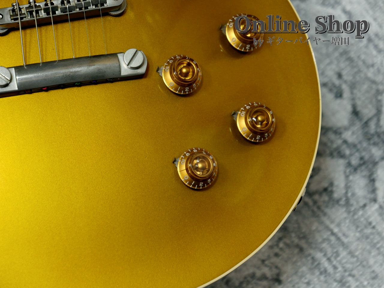 USED 2014 Gibson Custom Shop Historic Collection 1957 Les Paul Goldtop Reissue VOS Antique Gold / Dark Back