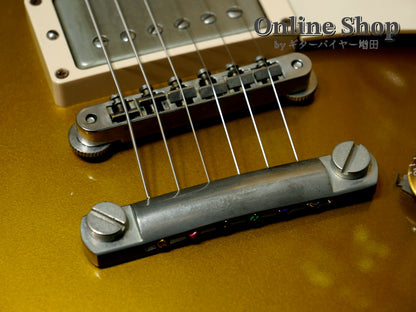 USED 2014 Gibson Custom Shop Historic Collection 1957 Les Paul Goldtop Reissue VOS Antique Gold / Dark Back