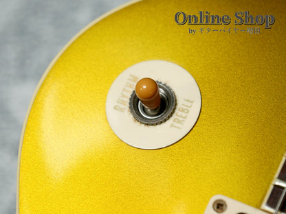 USED 2014 Gibson Custom Shop Historic Collection 1957 Les Paul Goldtop Reissue VOS Antique Gold / Dark Back
