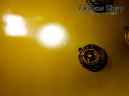 USED 2014 Gibson Custom Shop Historic Collection 1957 Les Paul Goldtop Reissue VOS Antique Gold / Dark Back