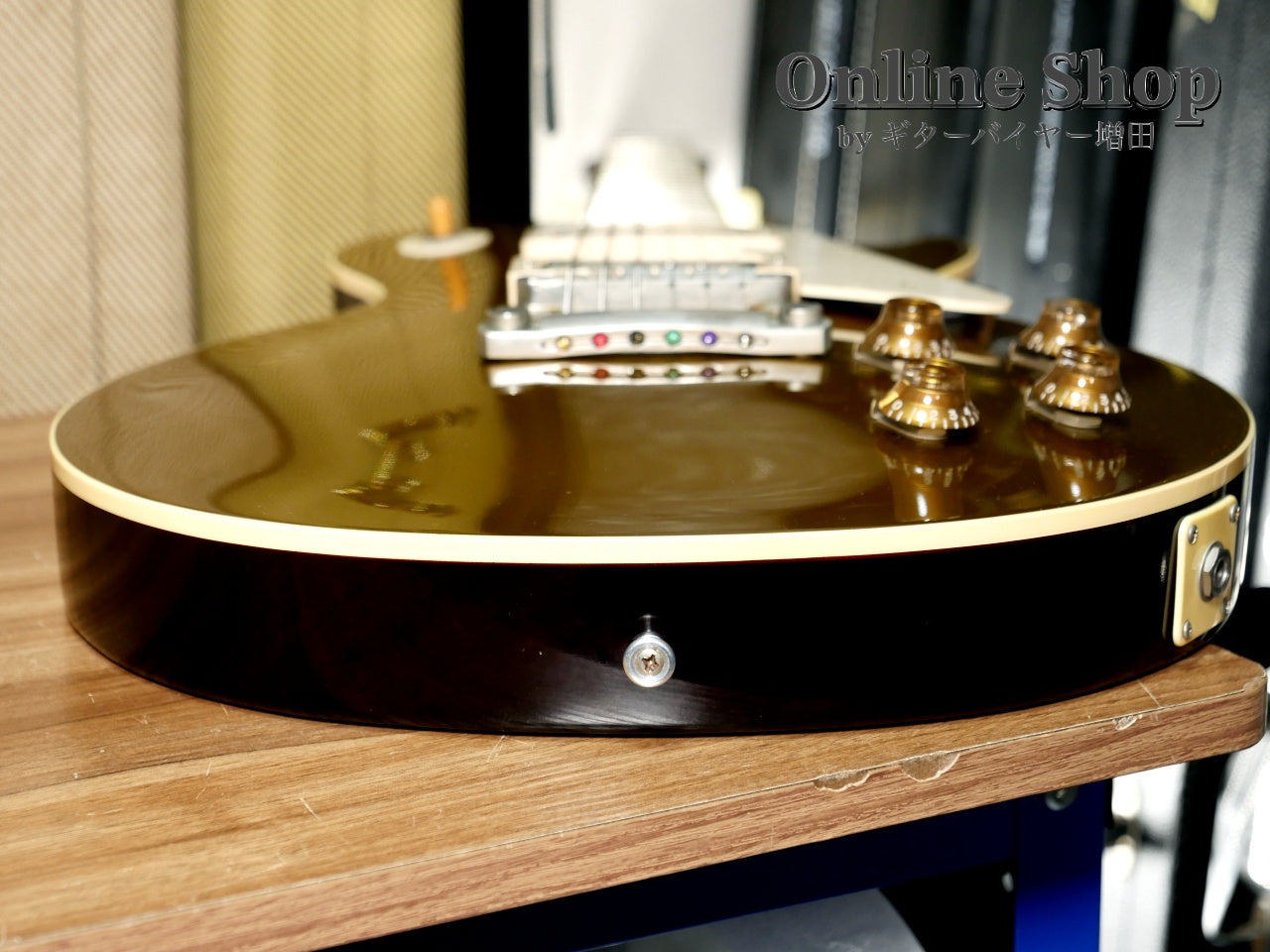 USED 2014 Gibson Custom Shop Historic Collection 1957 Les Paul Goldtop Reissue VOS Antique Gold / Dark Back