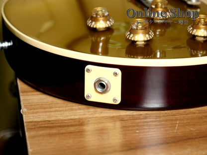 USED 2014 Gibson Custom Shop Historic Collection 1957 Les Paul Goldtop Reissue VOS Antique Gold / Dark Back