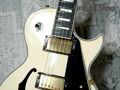 USED 2017 Gibson Memphis LIMITED EDITION Alex Lifeson ES-Les Paul Custom Classic White