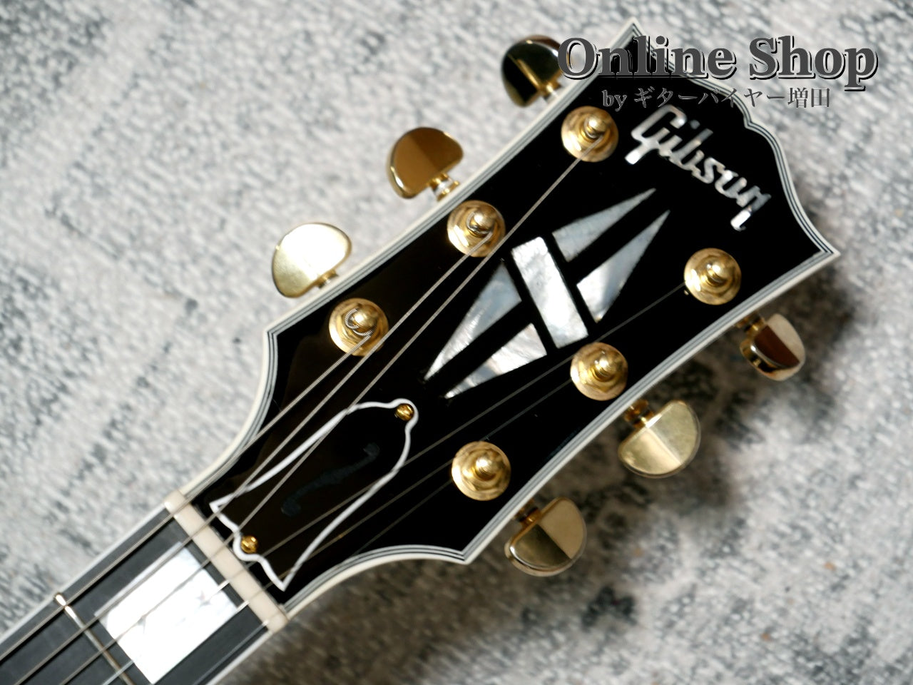 USED 2017 Gibson Memphis LIMITED EDITION Alex Lifeson ES-Les Paul Custom Classic White