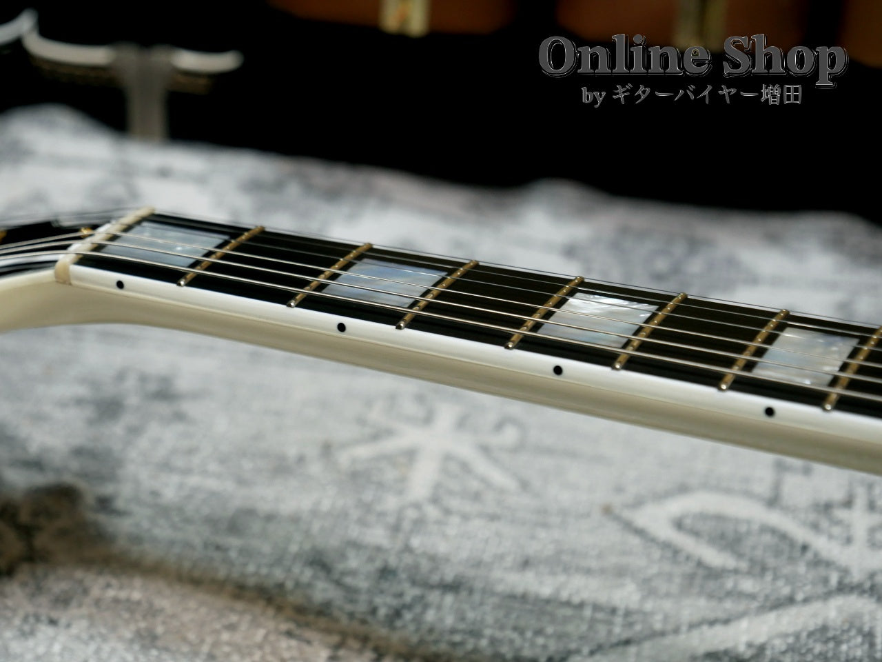 USED 2017 Gibson Memphis LIMITED EDITION Alex Lifeson ES-Les Paul Custom Classic White