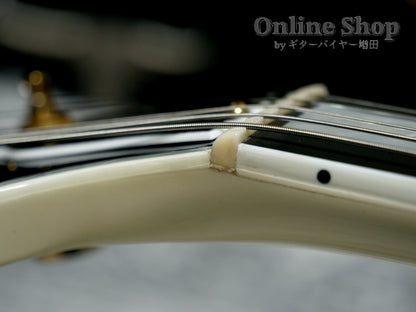USED 2017 Gibson Memphis LIMITED EDITION Alex Lifeson ES-Les Paul Custom Classic White