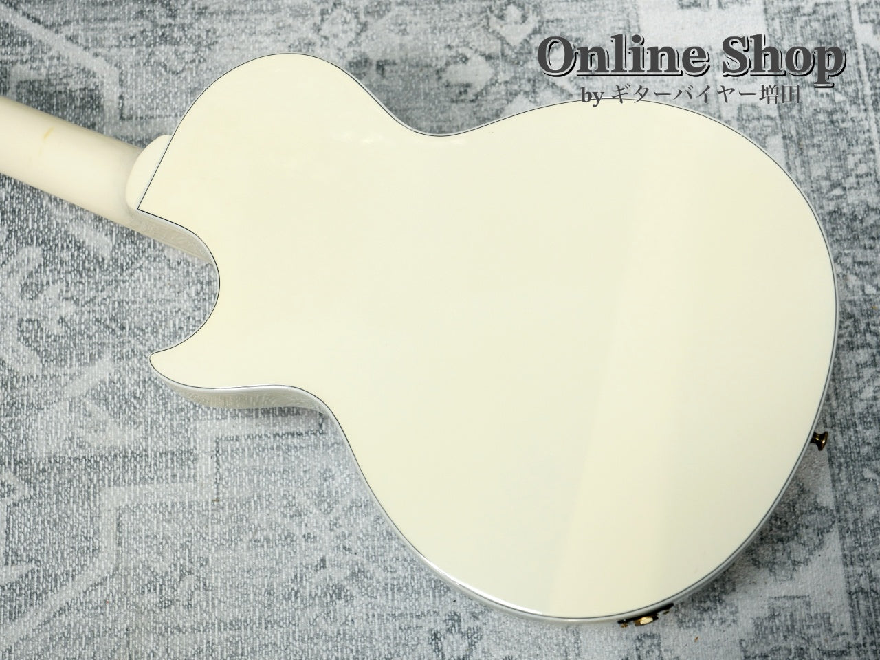 USED 2017 Gibson Memphis LIMITED EDITION Alex Lifeson ES-Les Paul Custom Classic White
