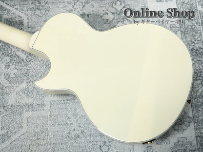 USED 2017 Gibson Memphis LIMITED EDITION Alex Lifeson ES-Les Paul Custom Classic White