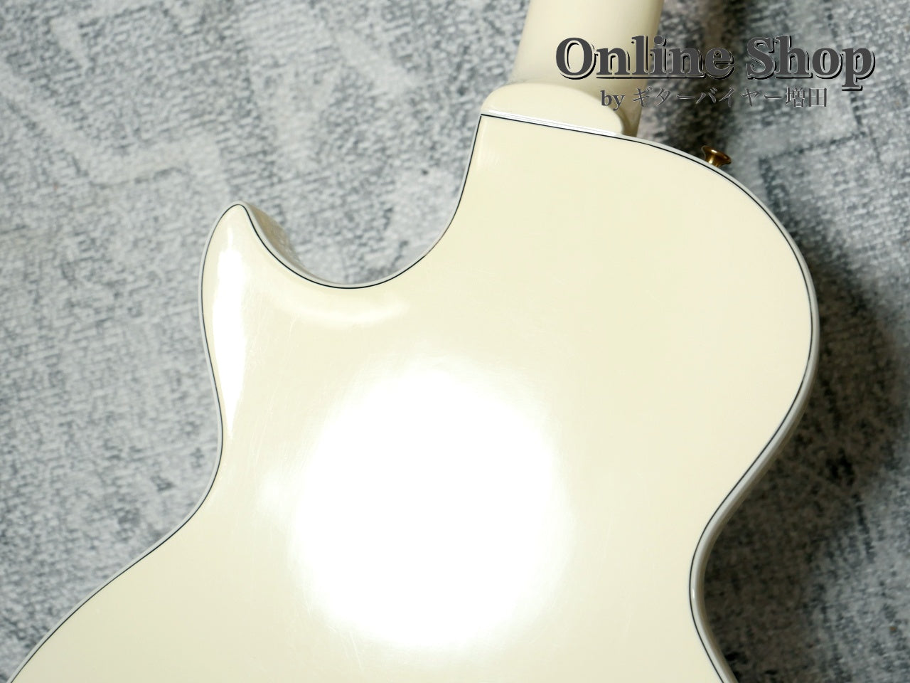 USED 2017 Gibson Memphis LIMITED EDITION Alex Lifeson ES-Les Paul Custom Classic White