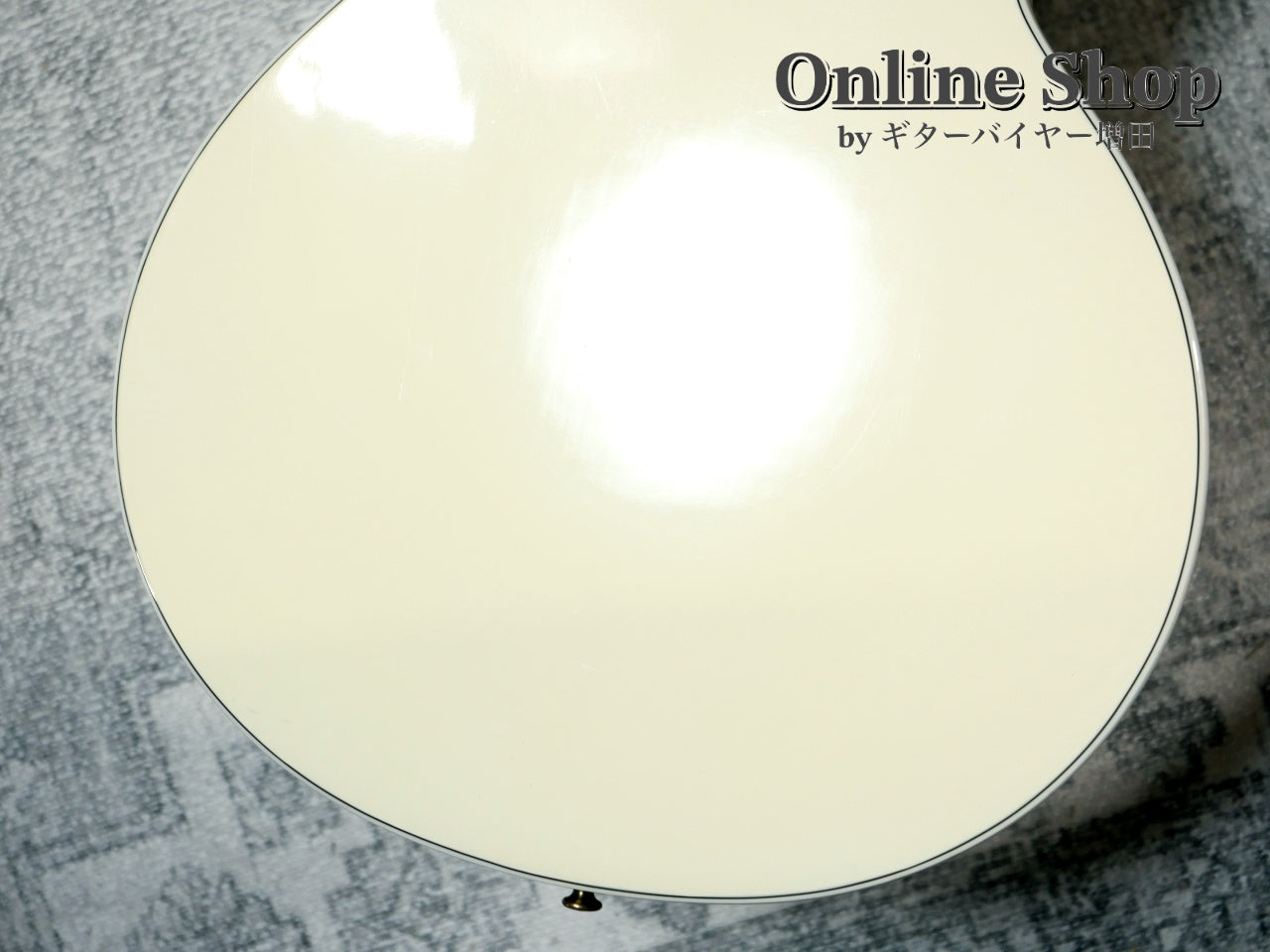 USED 2017 Gibson Memphis LIMITED EDITION Alex Lifeson ES-Les Paul Custom Classic White