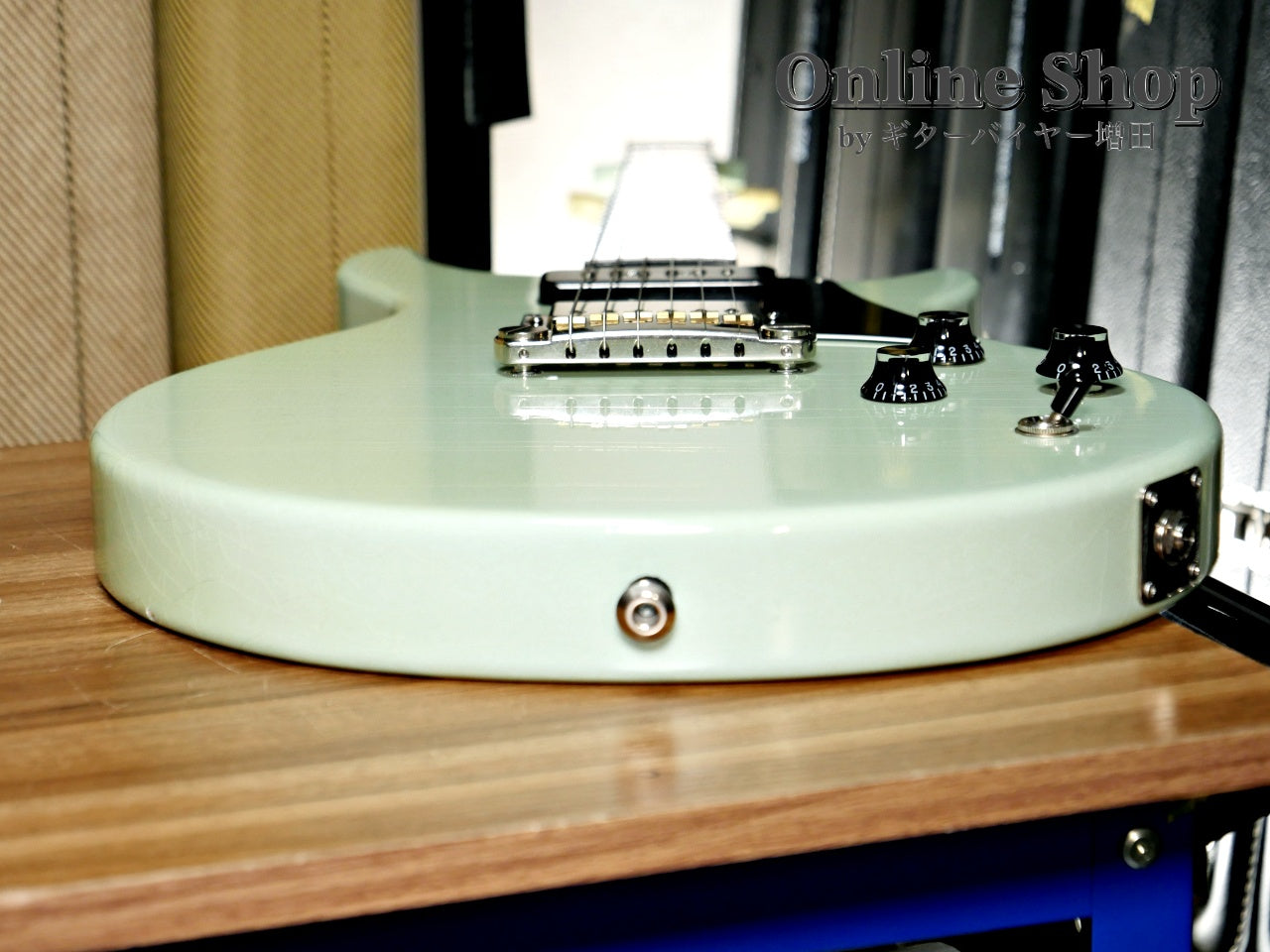 USED 2023 b3 Guitars SL-Jr "Korina" Daphne Blue Ex Light
