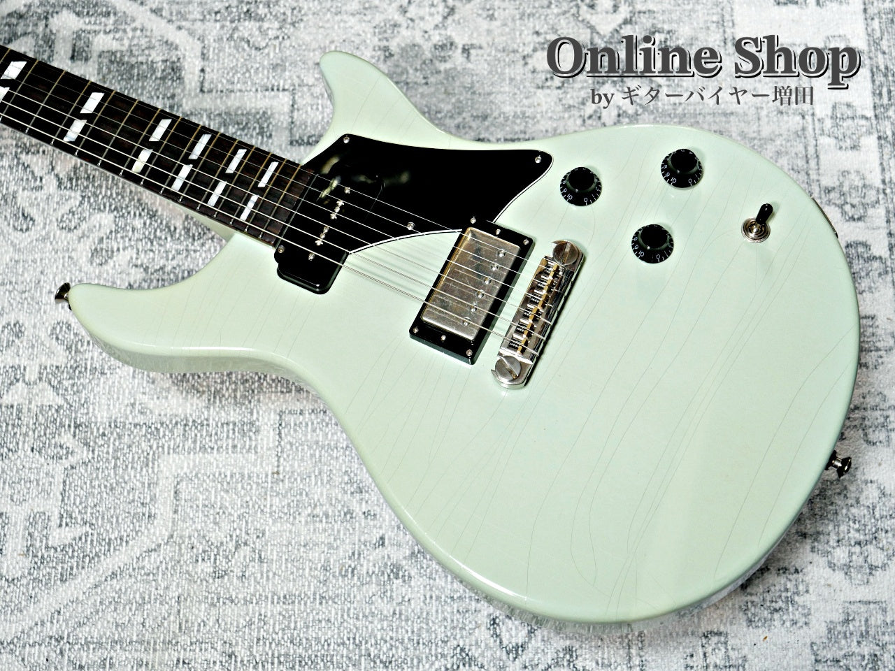 USED 2023 b3 Guitars SL-Jr "Korina" Daphne Blue Ex Light