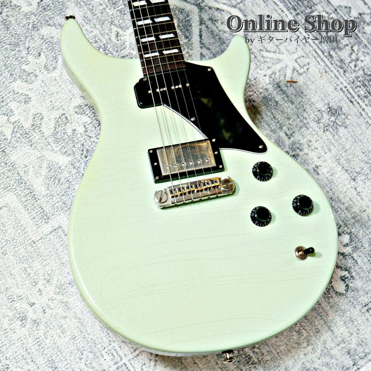 USED 2023 b3 Guitars SL-Jr "Korina" Daphne Blue Ex Light