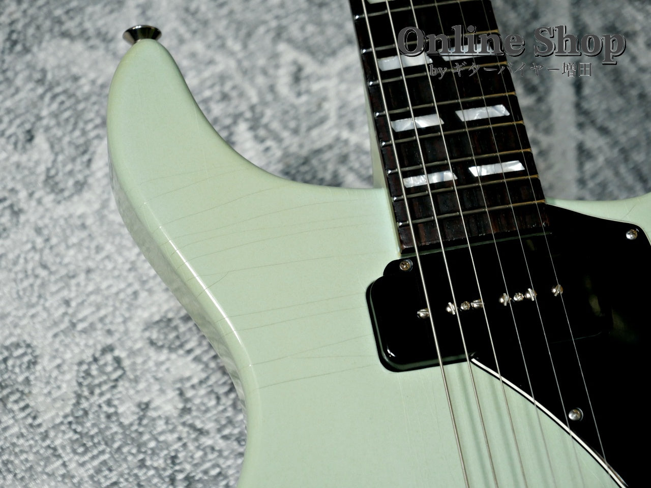 USED 2023 b3 Guitars SL-Jr "Korina" Daphne Blue Ex Light