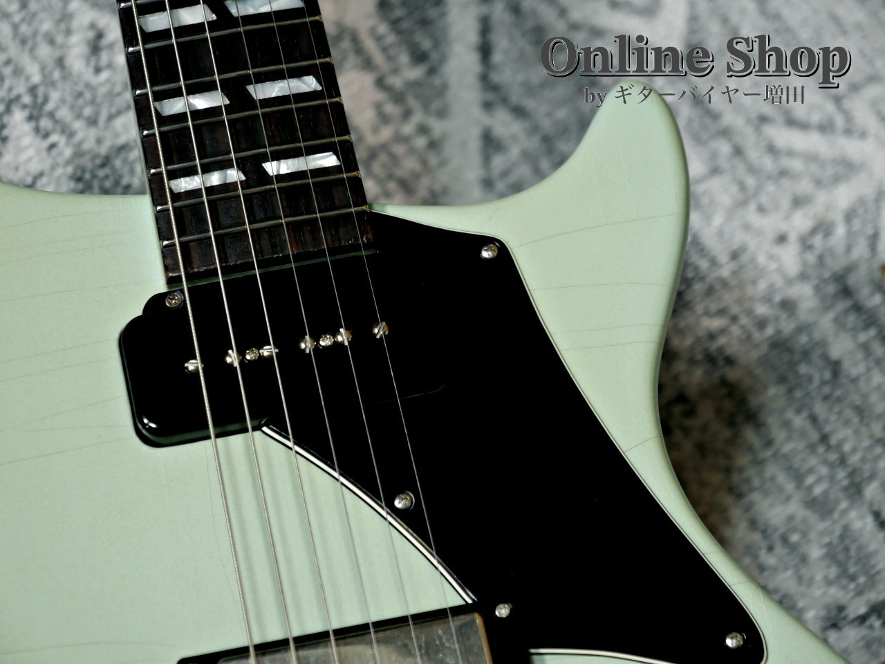 USED 2023 b3 Guitars SL-Jr "Korina" Daphne Blue Ex Light