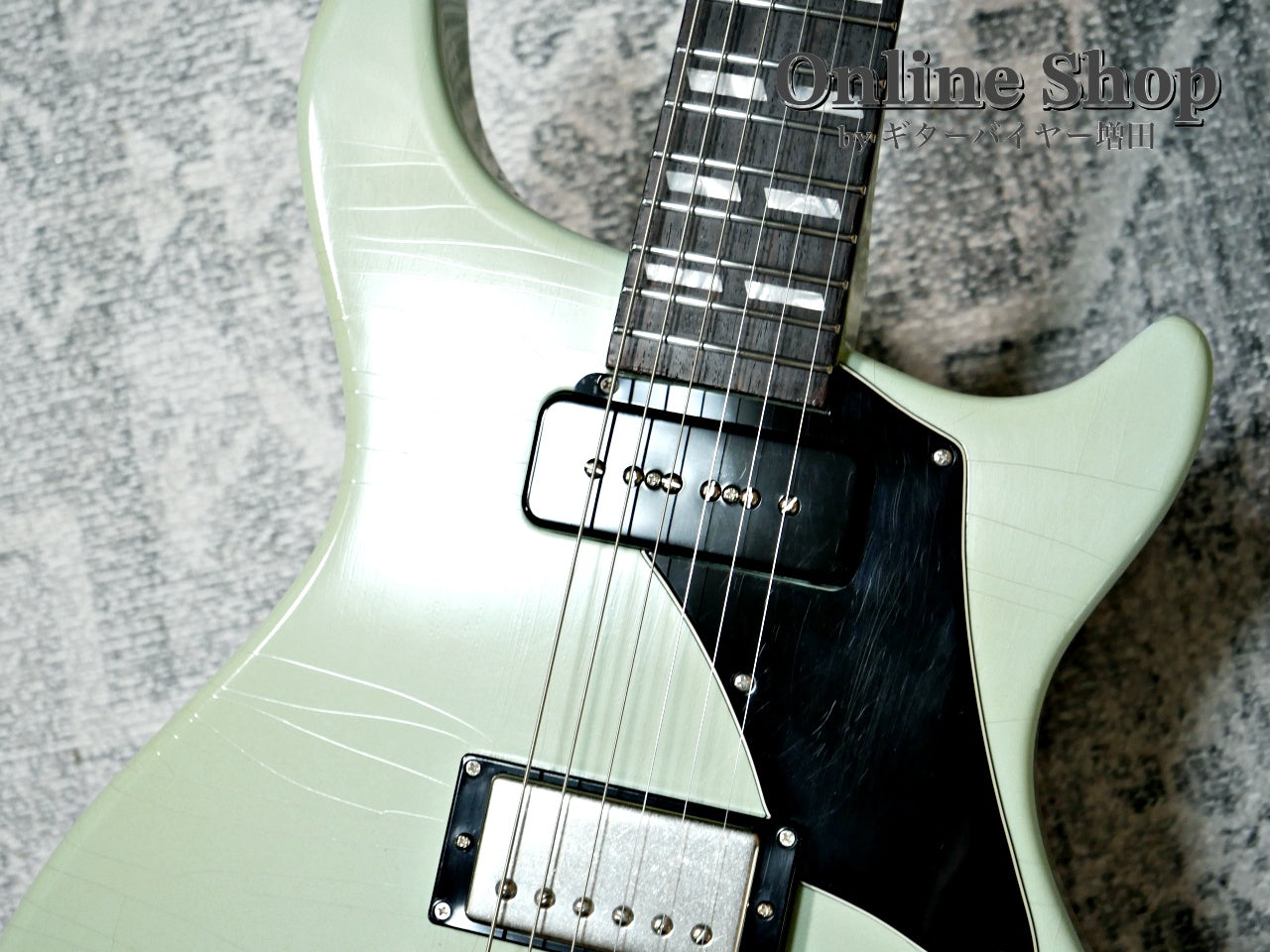 USED 2023 b3 Guitars SL-Jr "Korina" Daphne Blue Ex Light