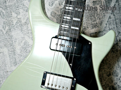 USED 2023 b3 Guitars SL-Jr "Korina" Daphne Blue Ex Light
