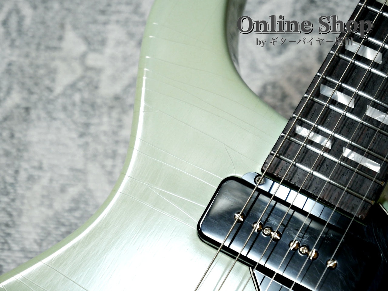 USED 2023 b3 Guitars SL-Jr "Korina" Daphne Blue Ex Light