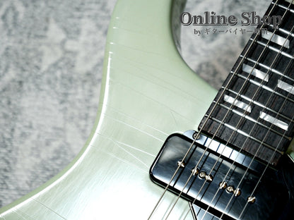 USED 2023 b3 Guitars SL-Jr "Korina" Daphne Blue Ex Light