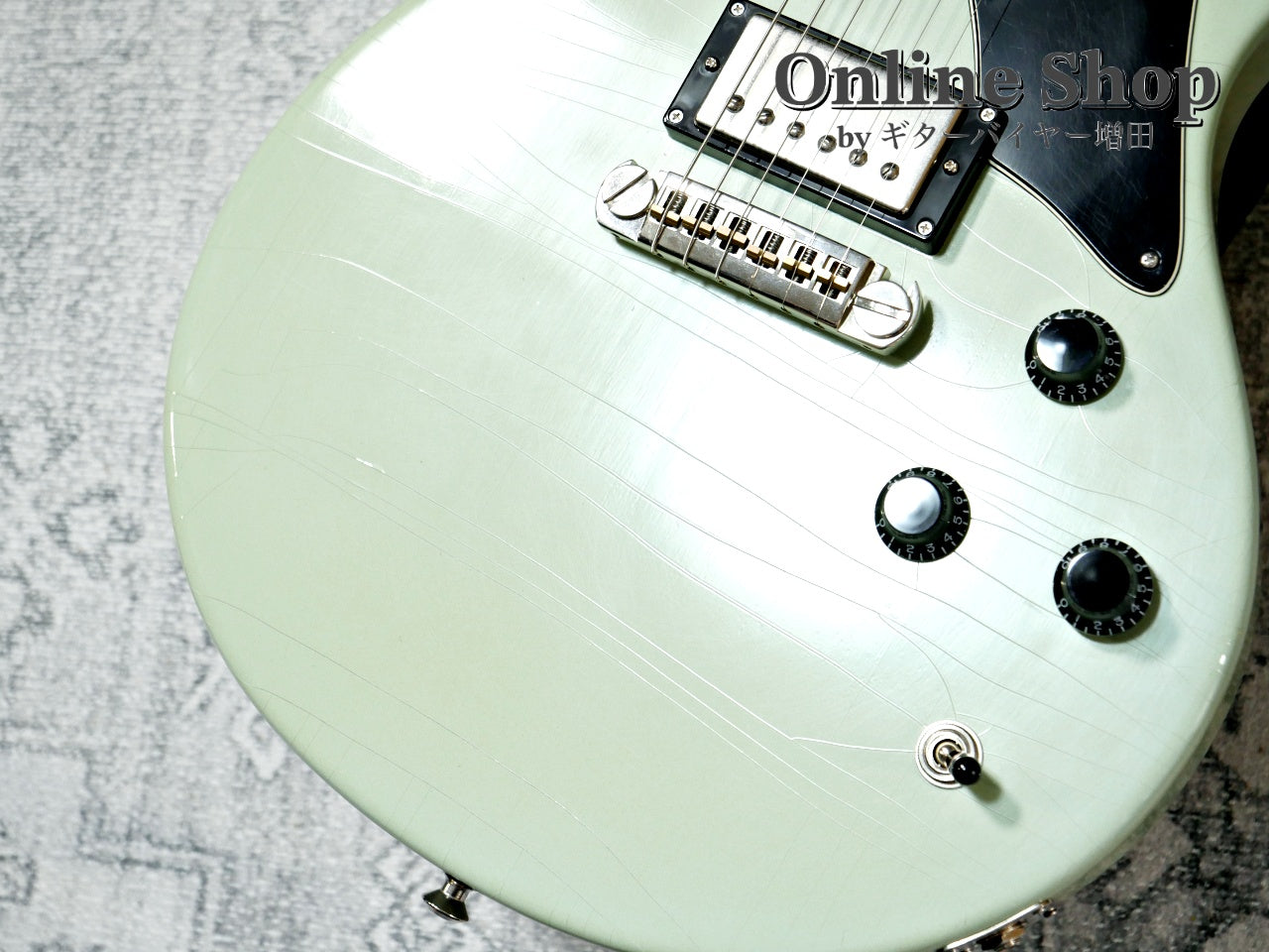 USED 2023 b3 Guitars SL-Jr "Korina" Daphne Blue Ex Light