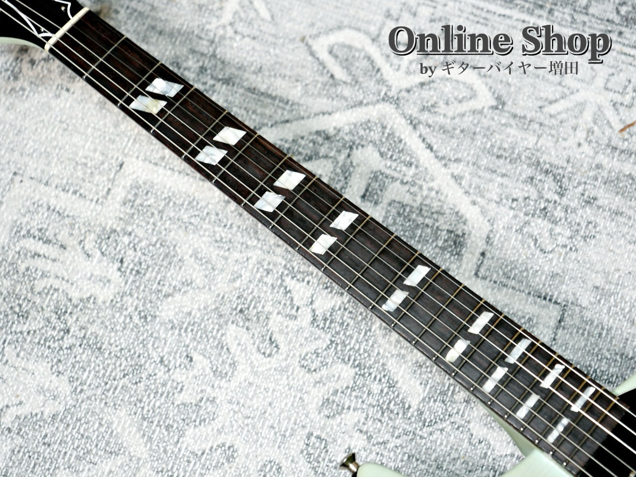USED 2023 b3 Guitars SL-Jr "Korina" Daphne Blue Ex Light