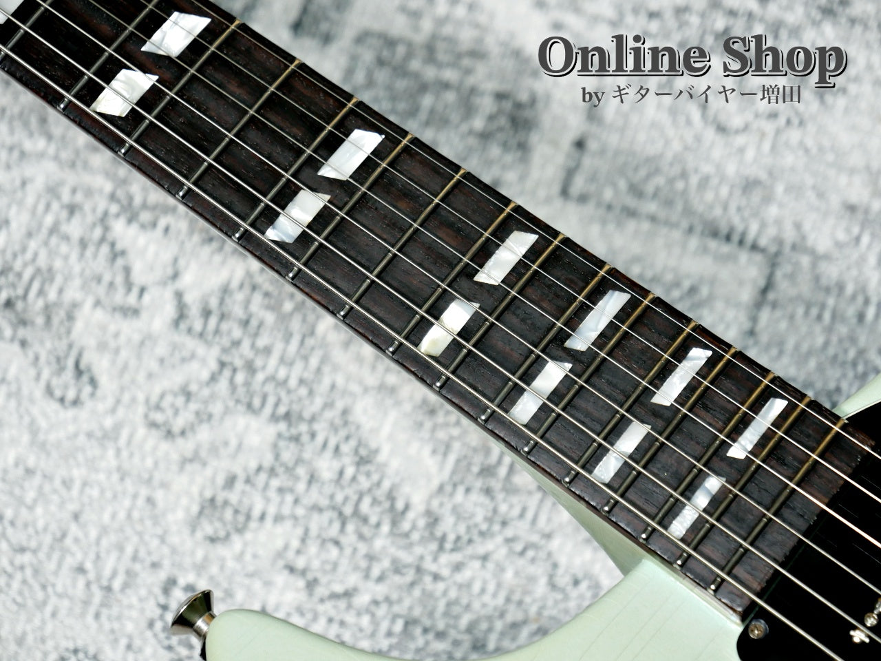 USED 2023 b3 Guitars SL-Jr "Korina" Daphne Blue Ex Light