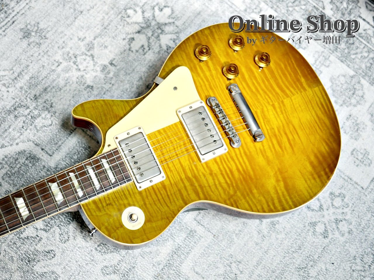 USED 2023 Gibson Custom Shop Murphy Lab 1959 Les Paul Standard Reissue Heavy Aged Green Lemon Fade