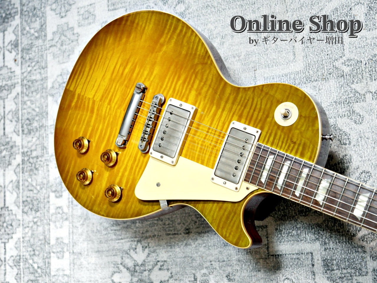 USED 2023 Gibson Custom Shop Murphy Lab 1959 Les Paul Standard Reissue Heavy Aged Green Lemon Fade
