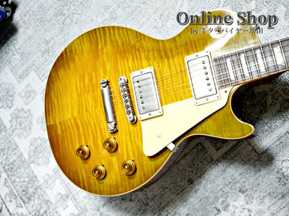 USED 2023 Gibson Custom Shop Murphy Lab 1959 Les Paul Standard Reissue Heavy Aged Green Lemon Fade