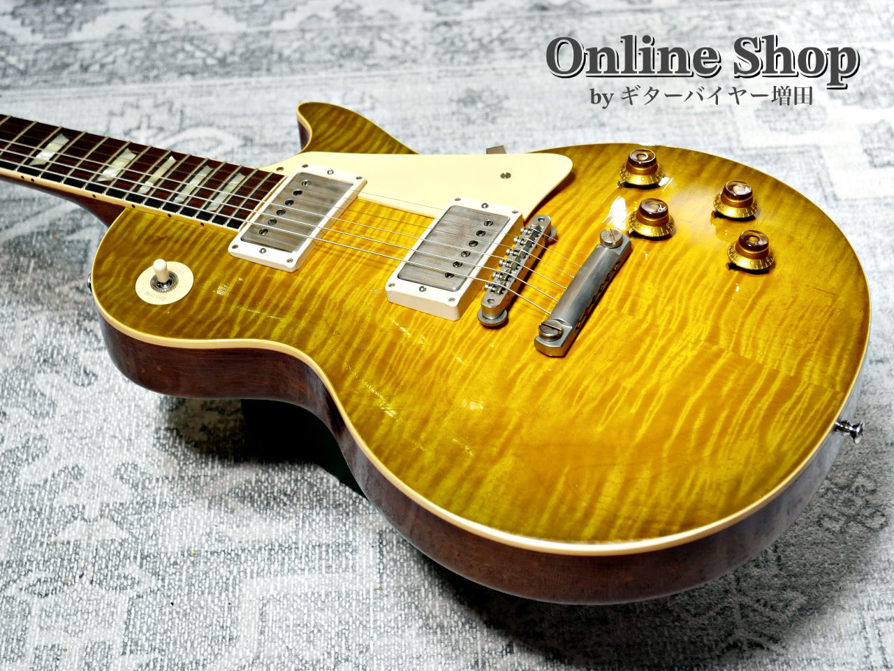 USED 2023 Gibson Custom Shop Murphy Lab 1959 Les Paul Standard Reissue Heavy Aged Green Lemon Fade