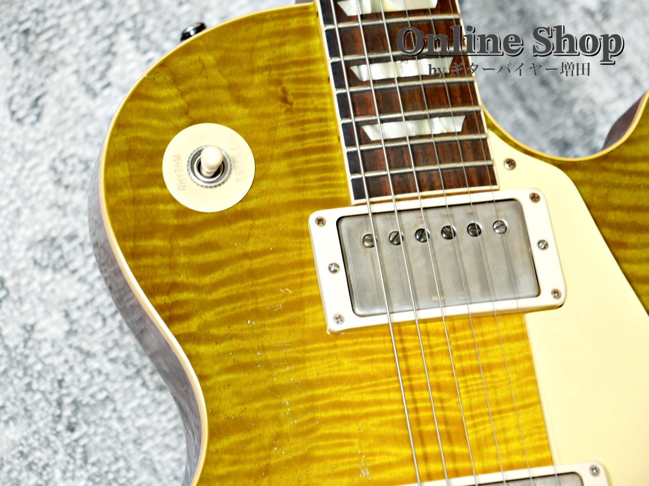 USED 2023 Gibson Custom Shop Murphy Lab 1959 Les Paul Standard Reissue Heavy Aged Green Lemon Fade