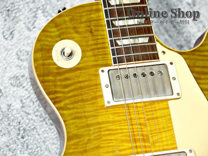 USED 2023 Gibson Custom Shop Murphy Lab 1959 Les Paul Standard Reissue Heavy Aged Green Lemon Fade