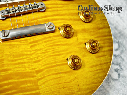 USED 2023 Gibson Custom Shop Murphy Lab 1959 Les Paul Standard Reissue Heavy Aged Green Lemon Fade